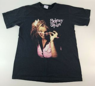 Britney Spears Live 2000 Concert Tour Shirt Single Stitch Sz Small Rare
