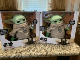 2 The Child Baby Yoda Star Wars The Mandalorian Mattel With 4 Accessories Mattel