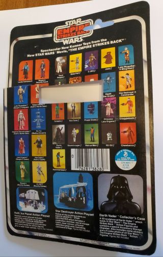 1980 Star Wars Empire Strikes Back Sand People Action Figure On Card NR NIP 2