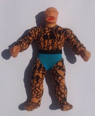 Vintage 1975 Mego The Thing Action Figure Fantastic Four Marvel Toy