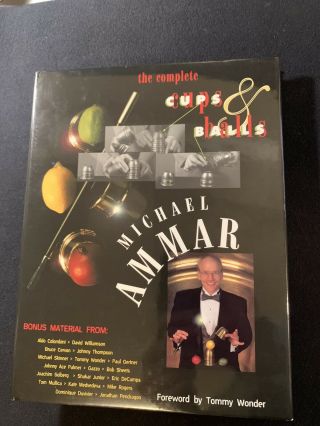 The Complete Cups And Balls,  Michael Ammar,  Magic,  O.  O.  P. ,  Rare