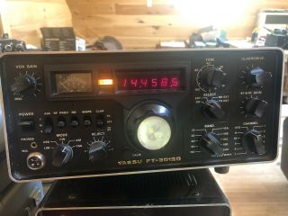 Rare Yaesu Ft - 301sd Ham Radio Transceiver