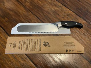 Shun Ken Onion Multi Purpose Serrated Slicer Bread Or Utility Knife Dm - 0520 Rare
