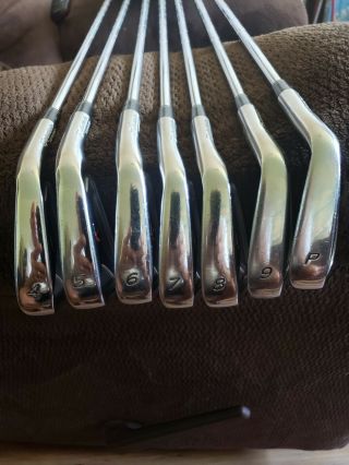 Very Rare Taylormade Japan R7 Forged Irons 4 - Pw