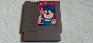 Kid Klown Nintendo Nes In Night Mayor World,  1993) Very Rare Authentic
