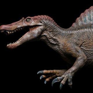 W - Dragon Spinosaurus Statue Dinosaur Model Toy 45cm