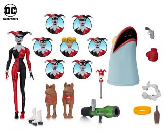Dc Collectibles Batman Animated Classic Harley Quinn Expressions Pack