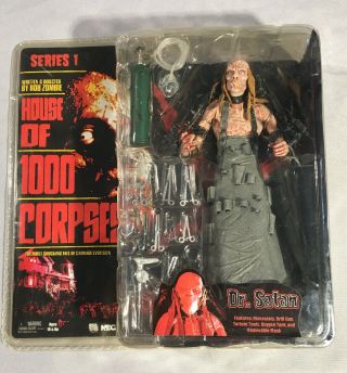 House Of 1000 Corpses Series One Dr.  Satan In Package Neca 2002