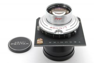 [RARE EXC,  ] Schneider Tele Arton 240mm F5.  5 Lens Linhof Board From Japan 873 2