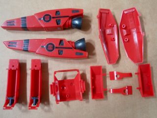 1985 Hasbro G1 Transformers Autobot Jetfire Figure ' s Complete Armor Parts Set 2