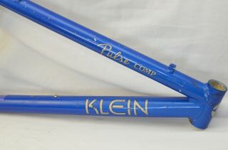 Vintage Klein Pulse Comp RARE MTB 14.  5” Bicycle Frame Small Mountain Bike 26 