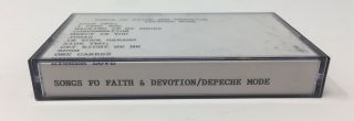 DEPECHE MODE “Songs Of Faith And Devotion” Demo EMI Promo Cassette Tape WLP Rare 2