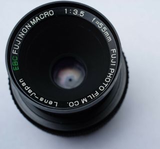 CLAed Rare EBC Fujinon Macro 55mm f/3.  5 m42 lens with 1:1 Tube Digital adaptabl 2