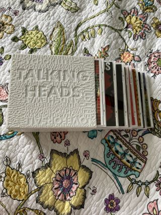 Talking Heads Box Set Brick Dual Disc Cd/dvd 8 Discs Rare White 2005 - 8 Albums