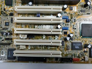 Asus p4c800 - e Motherboard w/ RAM & CPU/Heat sink & I/O rare 2