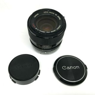 ✈FedEx【 Rare O Lens】 Canon FD 35mm f/2 S.  S.  C.  SSC MF Lens from Japan 2