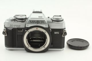 [Rare Almost Mint] Minolta X - 700 Silver SLR Film Camera black from Japan 2