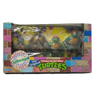 Teenage Mutant Ninja Turtles Special Collectors 4 - Pack Nib By Playmates