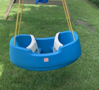 Rare Step 2 Double Outdoor Swing Retired Hard To Find