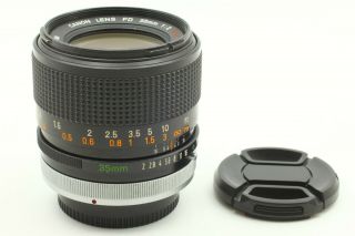 Rare O Lens Exc,  5 Canon FD 35mm F/2 S.  S.  C.  SSC MF Wide Angle Lens From Japan 2