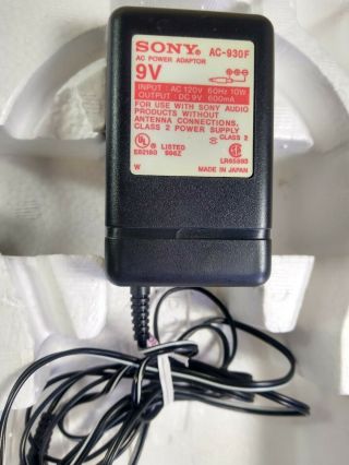 Rare Sony Microcassette Transcriber M - 2000 Foot Pedal Recorder 2