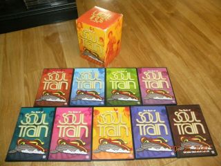 The Best Of Soul Train - Time Life 9 Dvd Box Set Rare All Disc Look Fantastic