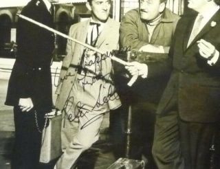 PETER SELLERS PINK PANTHER RARE TWO WAY STRETCH SIGNED 8x10 AUTOGRAPHED 3