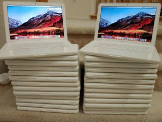 Apple Macbook 13 " A1342 4gb 128gb Ssd High Sierra Late 2009 Rarely