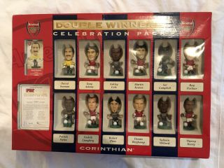 Rare Corinthian Prostars Arsenal 2002 Double Winners Team Pack