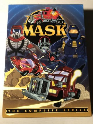 M.  A.  S.  K.  Complete Series 12 Disc Dvd Mask Rare Hard To Find Oop Shout Factory