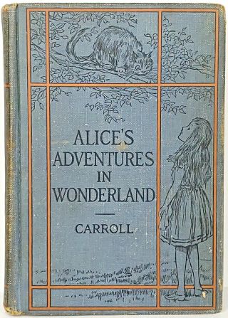 Alice In Wonderland Antique First Edition Alice 