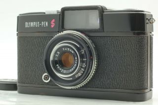 [RARE NEAR MINT] Olympus PEN S BLACK Half Frame 35mm Film Camera From JAPAN 2