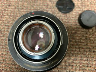 Dog Schidt Optics FF58 58mm Lens with FF38 Lens - Helios 44 - 2 Nikon F mount RARE 2