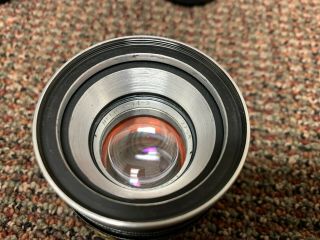 Dog Schidt Optics FF58 58mm Lens with FF38 Lens - Helios 44 - 2 Nikon F mount RARE 3