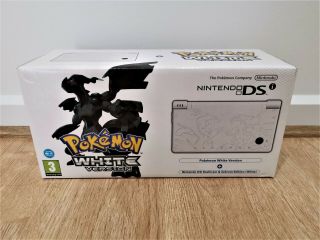 Console Nintendo Dsi White With Pokemon Limited Edition Rare Pal Version