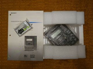 Sony MZ - 1 Minidisc MD Player/Recorder Walkman; Very Rare 2