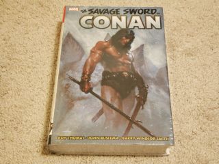 Marvel Comics - Savage Sword Of Conan Omnibus Vol.  1 Hc - Oop Rare - 2019