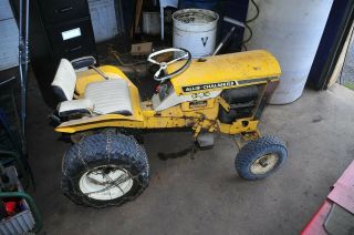 Allis Chalmers B10 Garden Mower Tractor Rare Riding Lawn Tractor