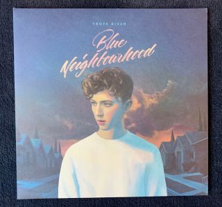 Troye Sivan Blue Neighbourhood Vinyl - Rare Clear Blue Edition