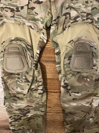 Rare Crye Precision Gen2 Combat Pants 32 R Multicam w/ Knee Pads 3