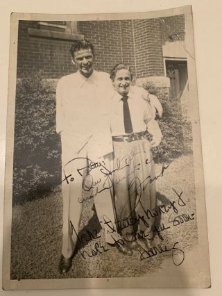 Rare One Of A Kind Frank Sinatra Signed Photograph.