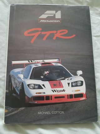 Mclaren F1 Gtr Book - 1995 Yearbook Michael Cotton Rare