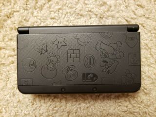 Nintendo 3ds - Mario Black Edition Handheld System.  Rare B.  Friday