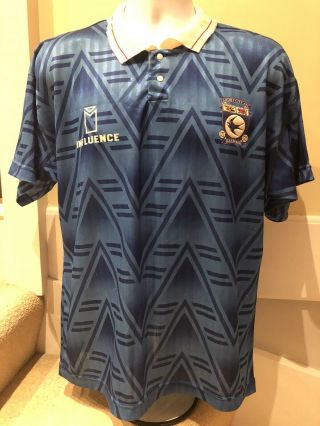 Rare Cardiff City Home Shirt 1991/92 Season Made By Influence