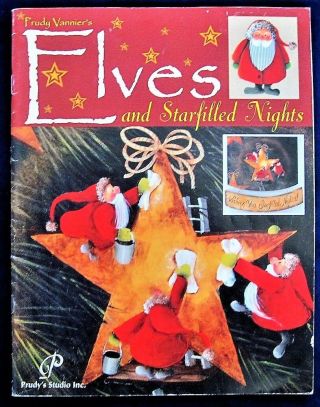 Rare Elves And Starfilled Nights Painting Pattern Book Prudy Vannier -
