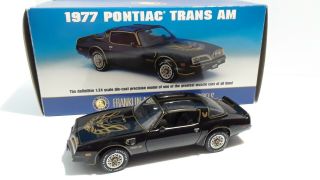 Rare 1:24 1977 Pontiac Trans Am,  Smokey And The Bandit,  By The Franklin