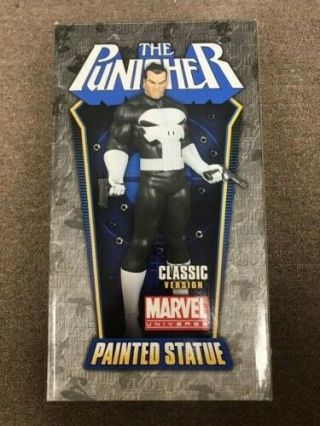 The Punisher 12 " Painted Statue Classic Version 2011 Bowen Designs Rare 127/750