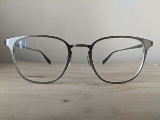 Oliver Peoples Pressman Eyeglasses,  Ov1159t 5076,  Pewter Rare