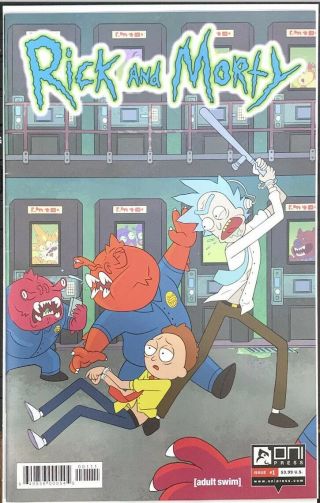 Rick And Morty 1 1st Print (very Rare) - Ready To Ship