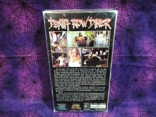 Death Row Diner Vhs Horror Camp Motion Pictures Video Rare HTF OOP 2